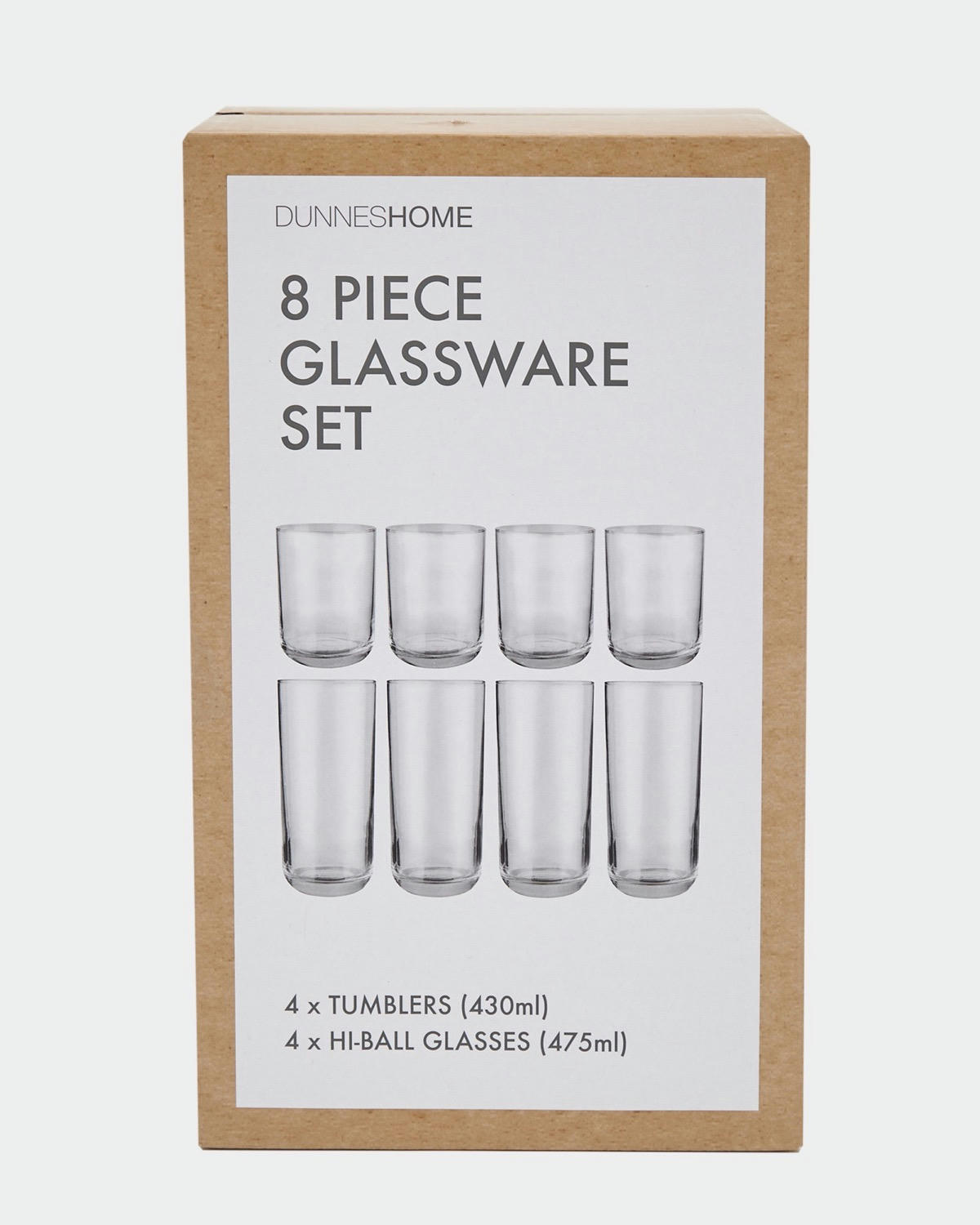 Glass Set (8 Piece)