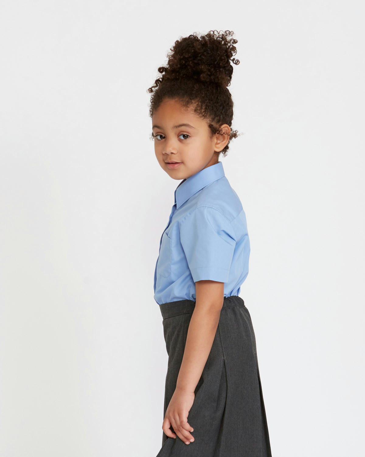 Easy Care Short-Sleeved Blouses - Pack Of 3 (4-16 Years)