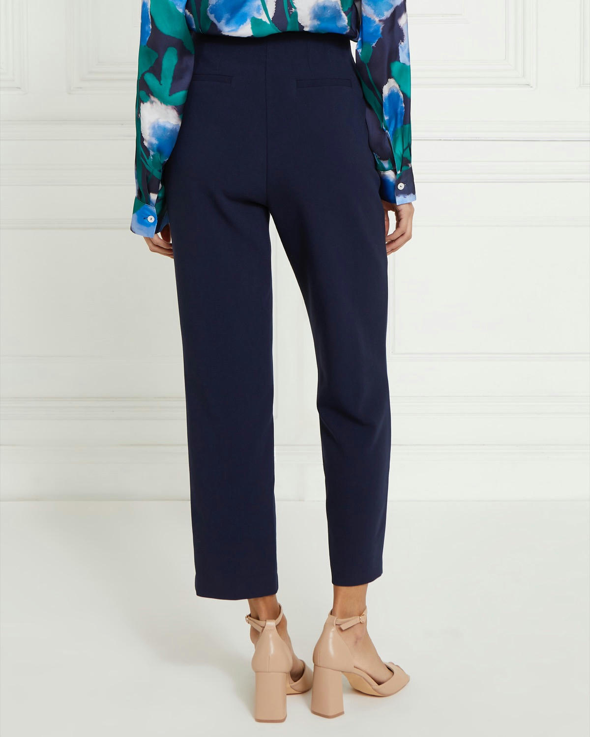 Gallery Seamed Straight Leg Trousers