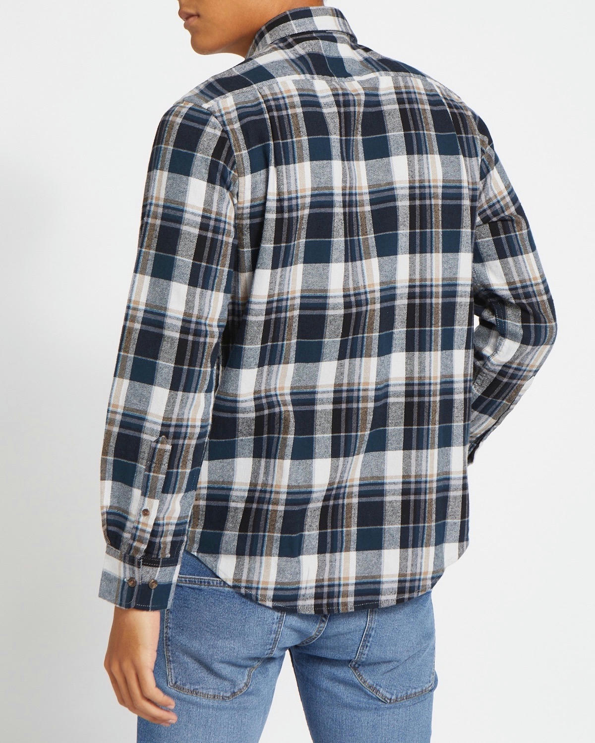 Regular Fit Brushed Check Shirt