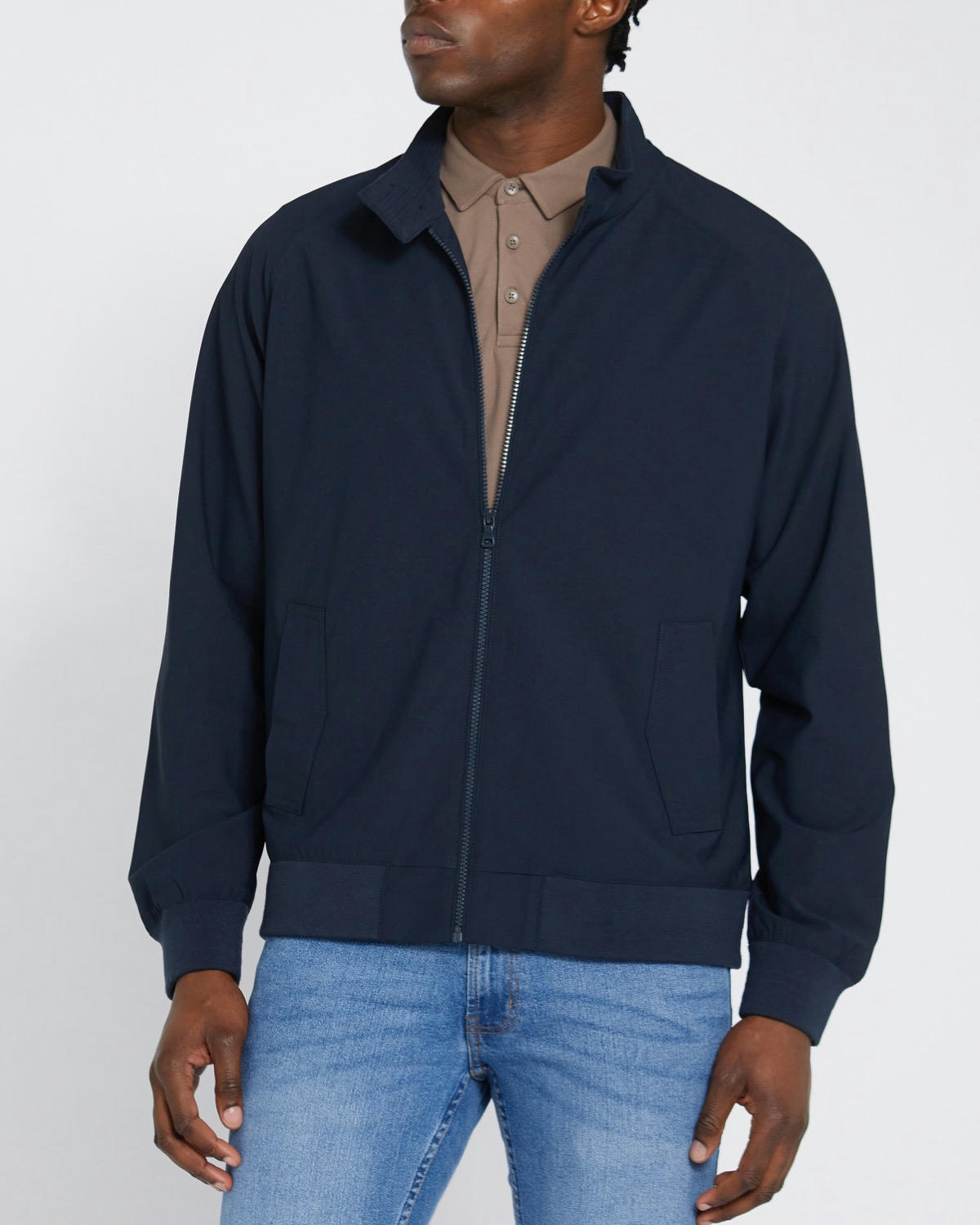 Blouson Jacket With Stretch