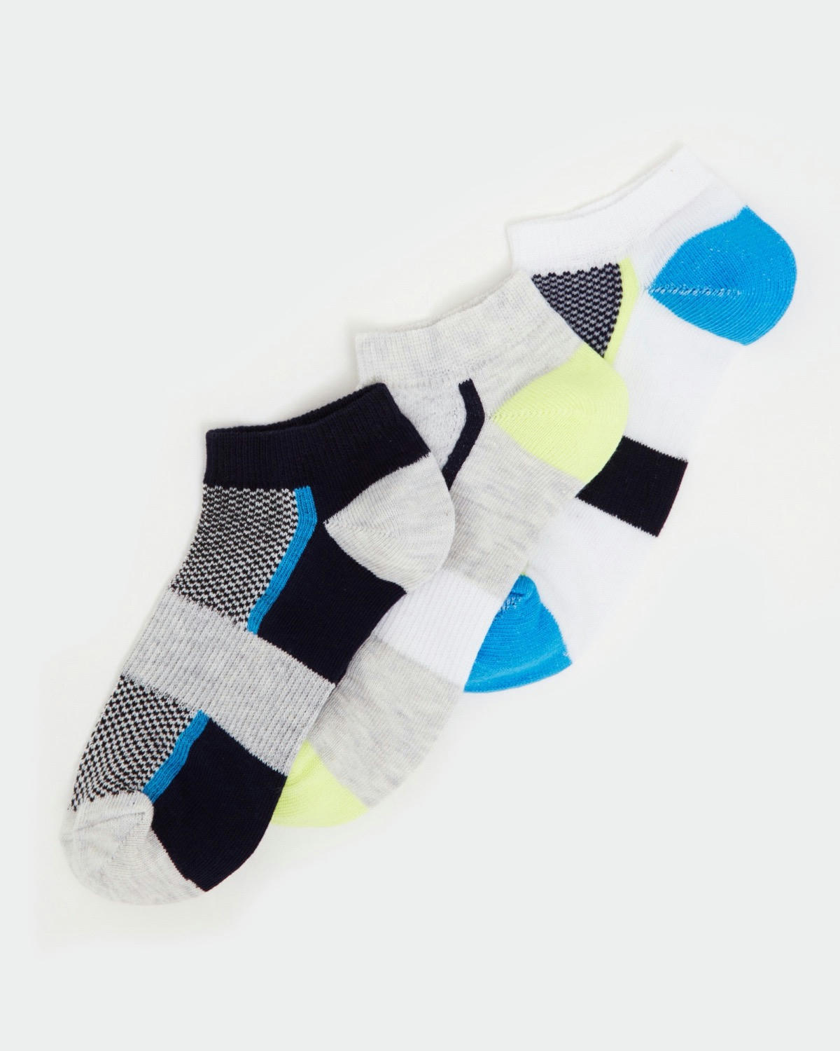 Boys Performance Sports Socks - Pack Of 3
