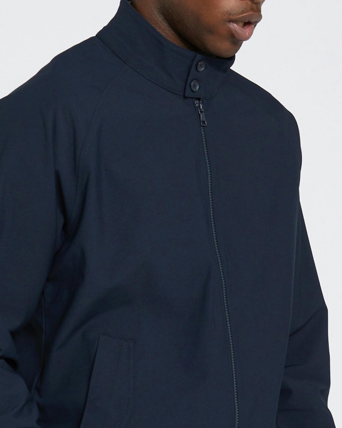 Blouson Jacket With Stretch