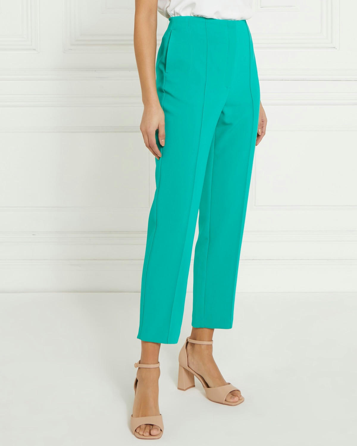 Gallery Seamed Straight Leg Trousers