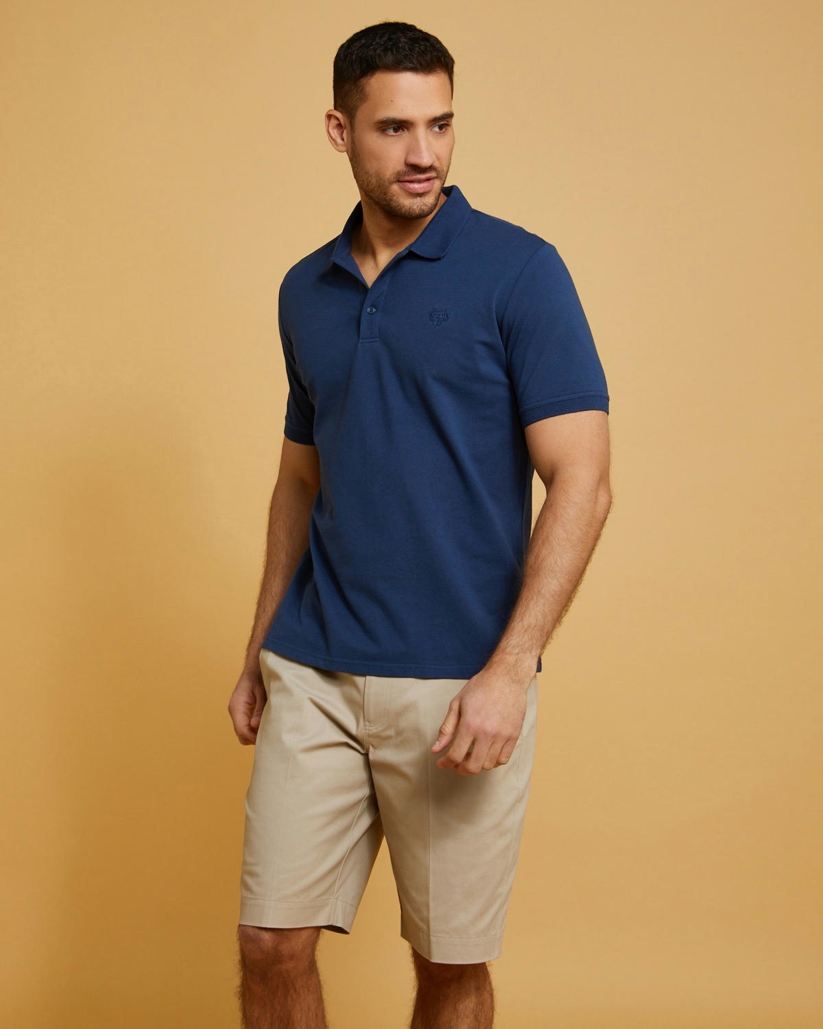 Paul Costelloe Living Stretch Pique Polo Shirt