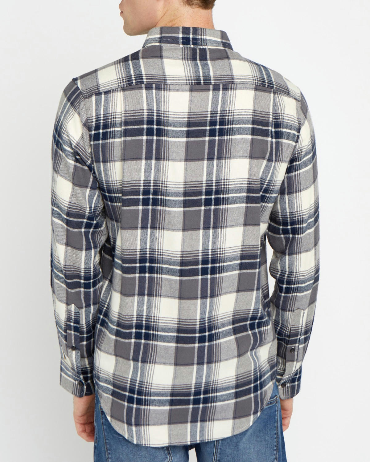 Regular Fit Brushed Check Shirt