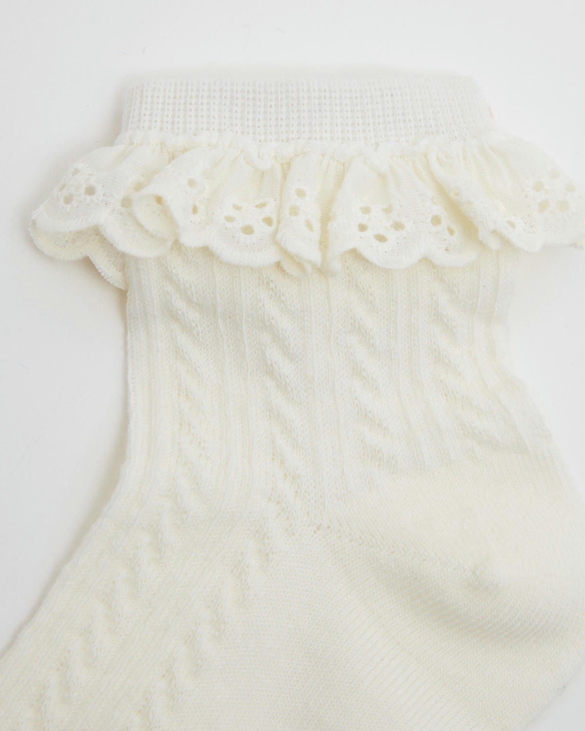 Baby Cotton Lace Socks - Pack Of 3