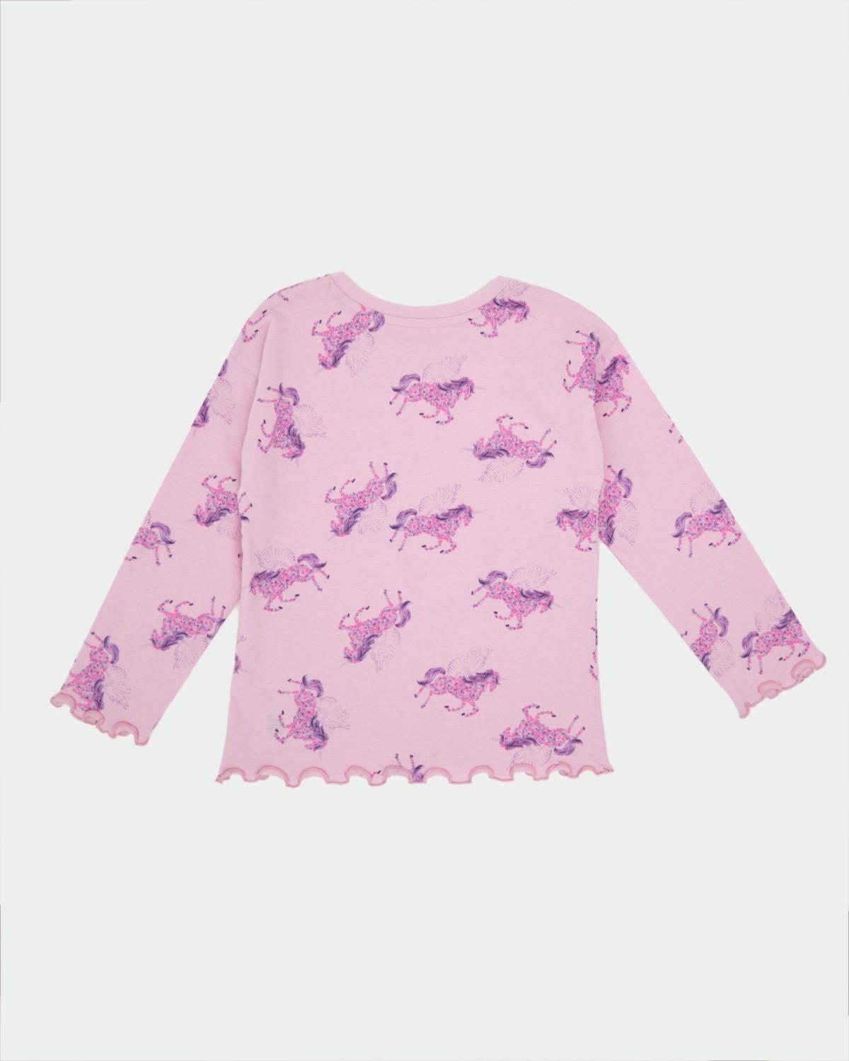 Unicorn Print Long-Sleeved Top (2-10 years)