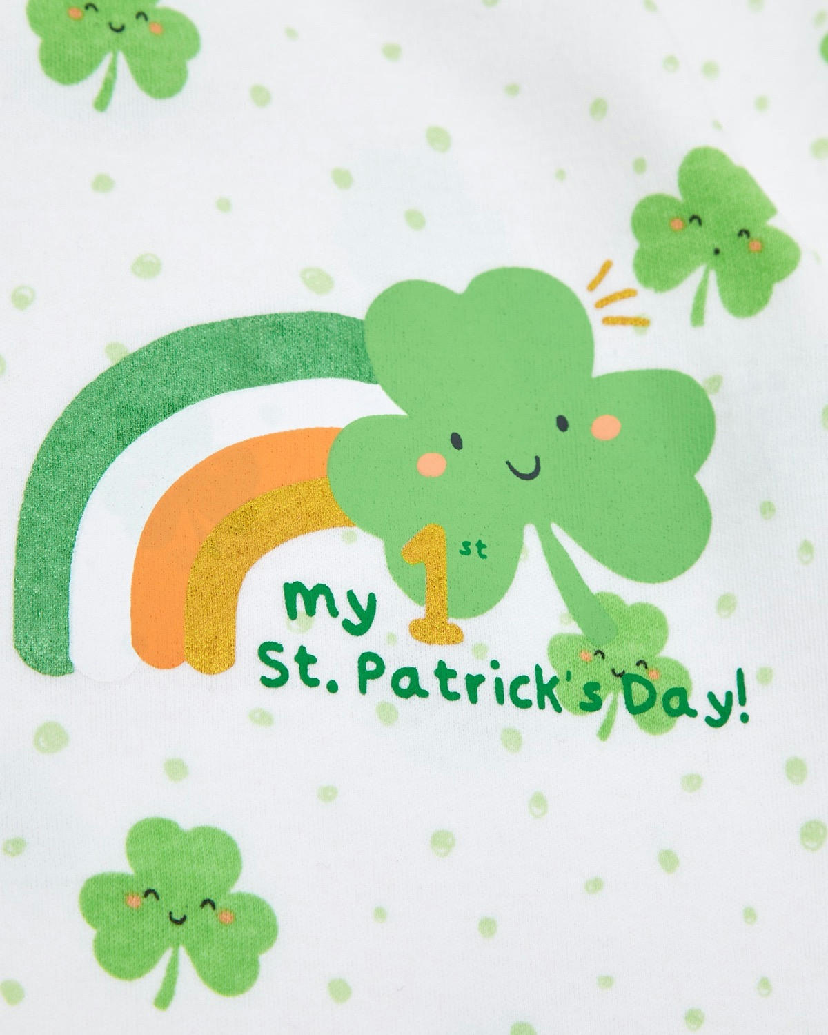 St. Patrick's Day Sleepsuit (Newborn-18 months)