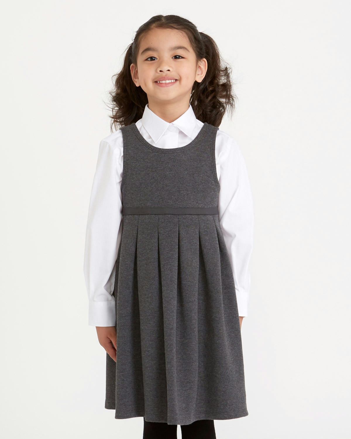 Cotton Rich Knitted Pinafore