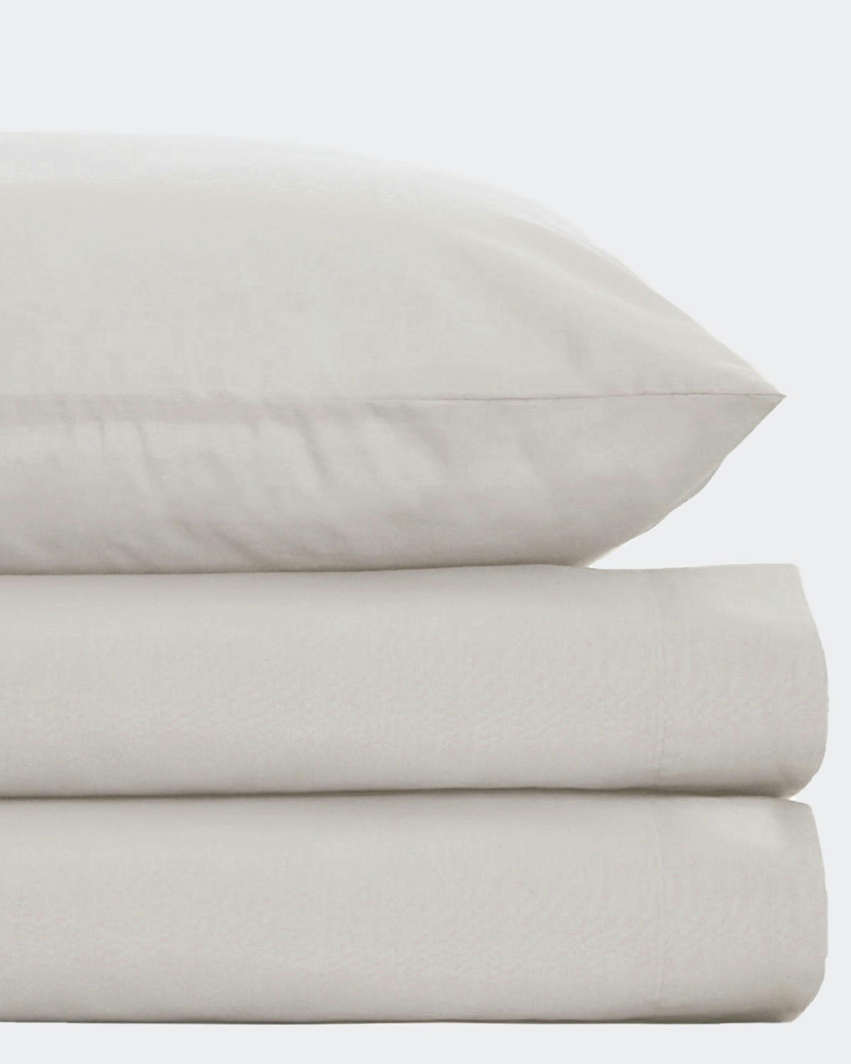 Percale Fitted Sheet 180 Thread Count - Single