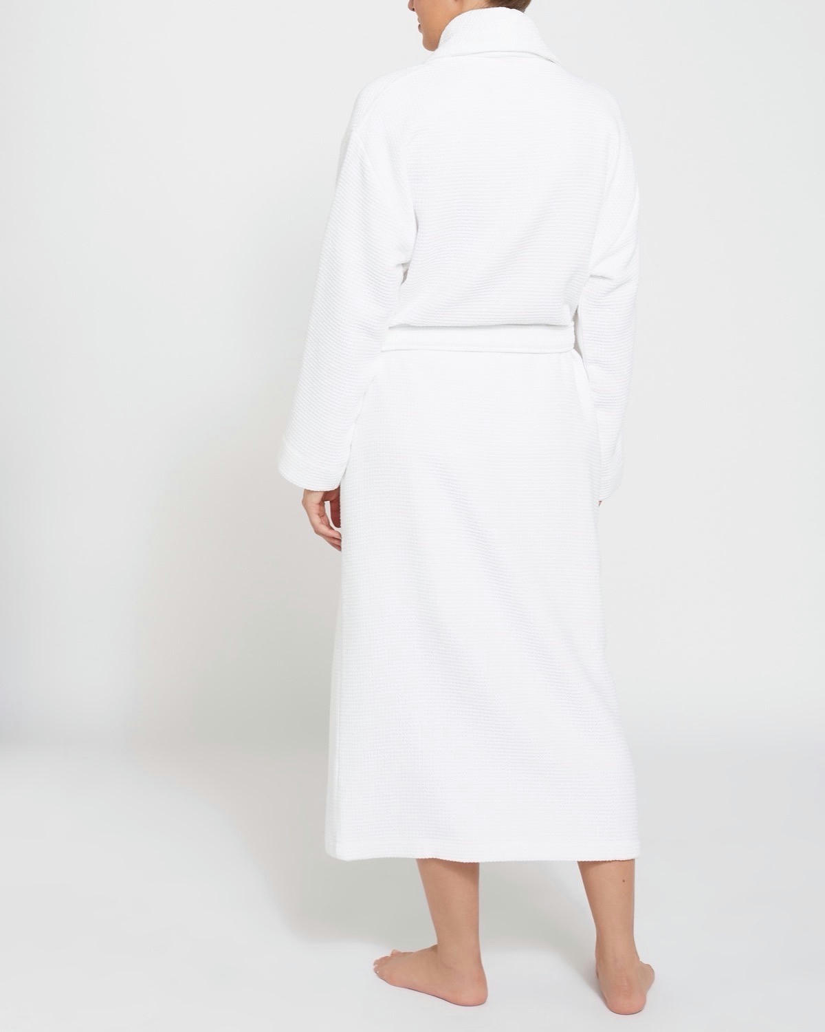 Francis Brennan the Collection Luxury White Hydrocotton Robe