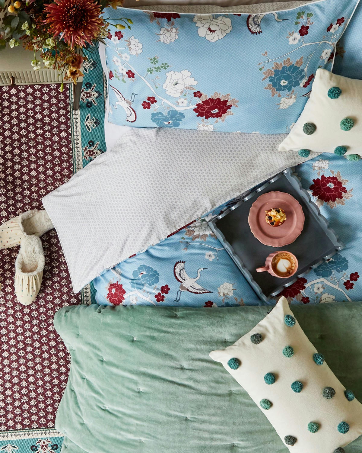 Carolyn Donnelly Eclectic Quilted Large Throw