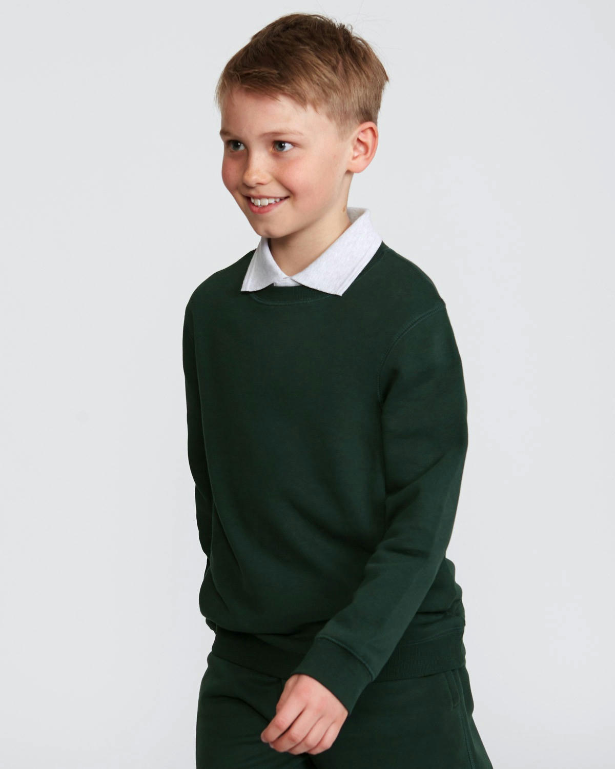 Fleece Crew Neck Sweatshirt