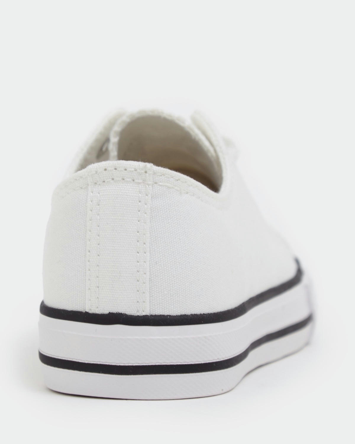 Low Top Canvas Shoes (Size 8-5)