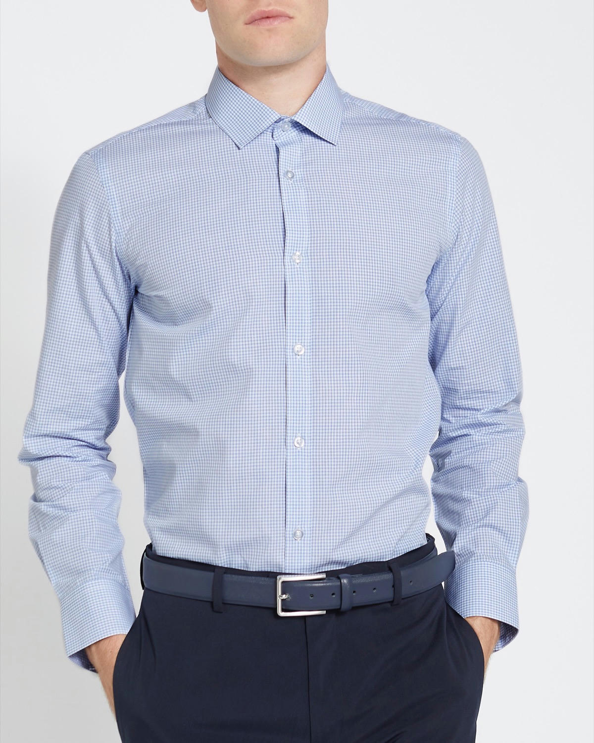 Slim Fit Cotton-Rich Shirt