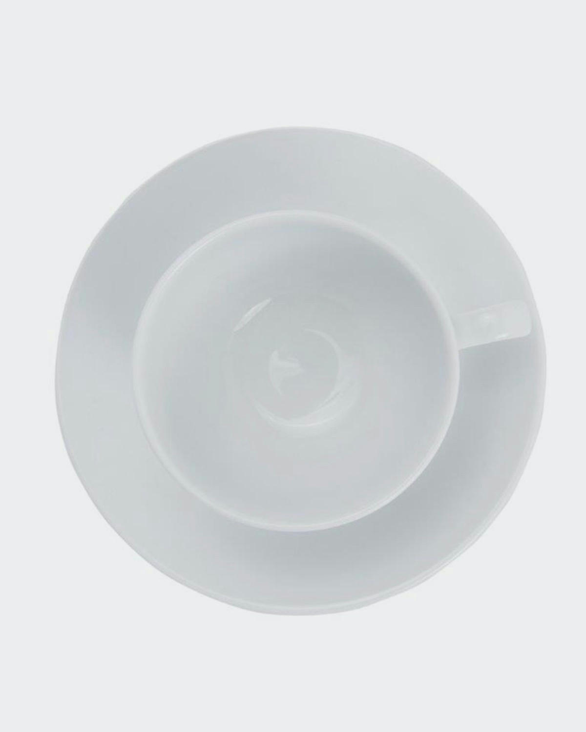 Simply White Cup And Saucer