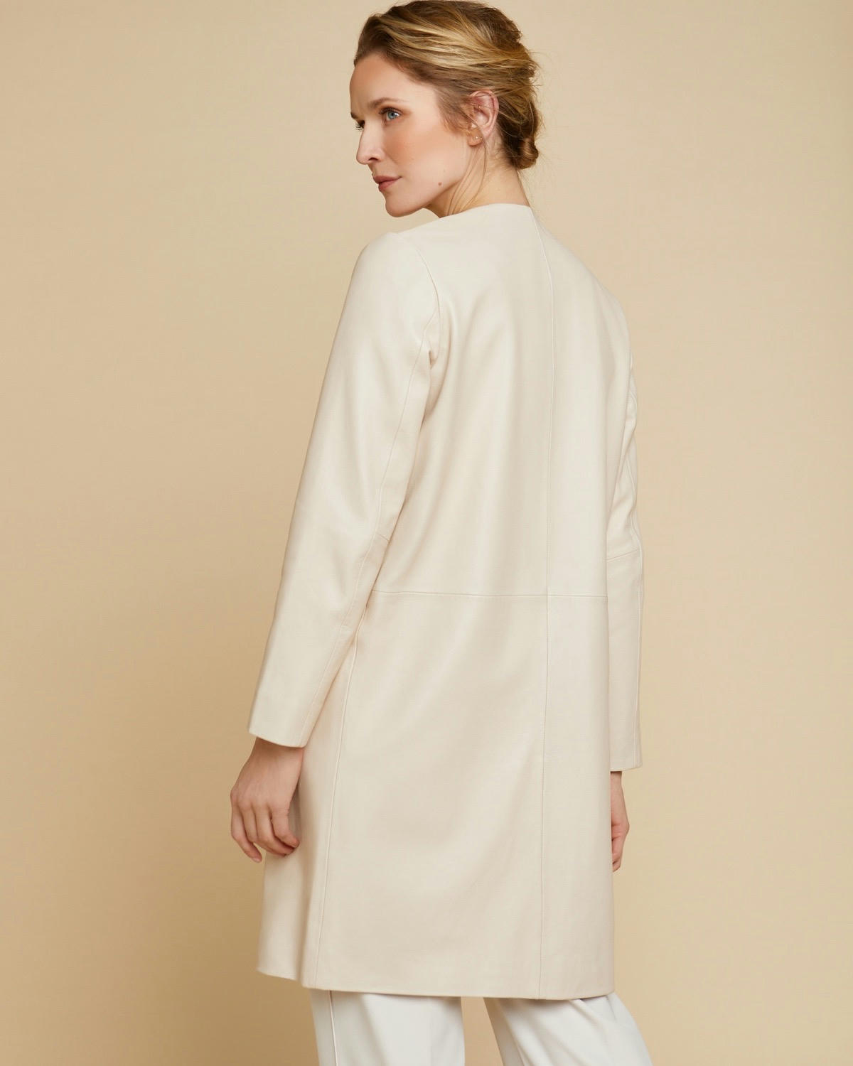 Paul Costelloe Living Studio Leather Coat