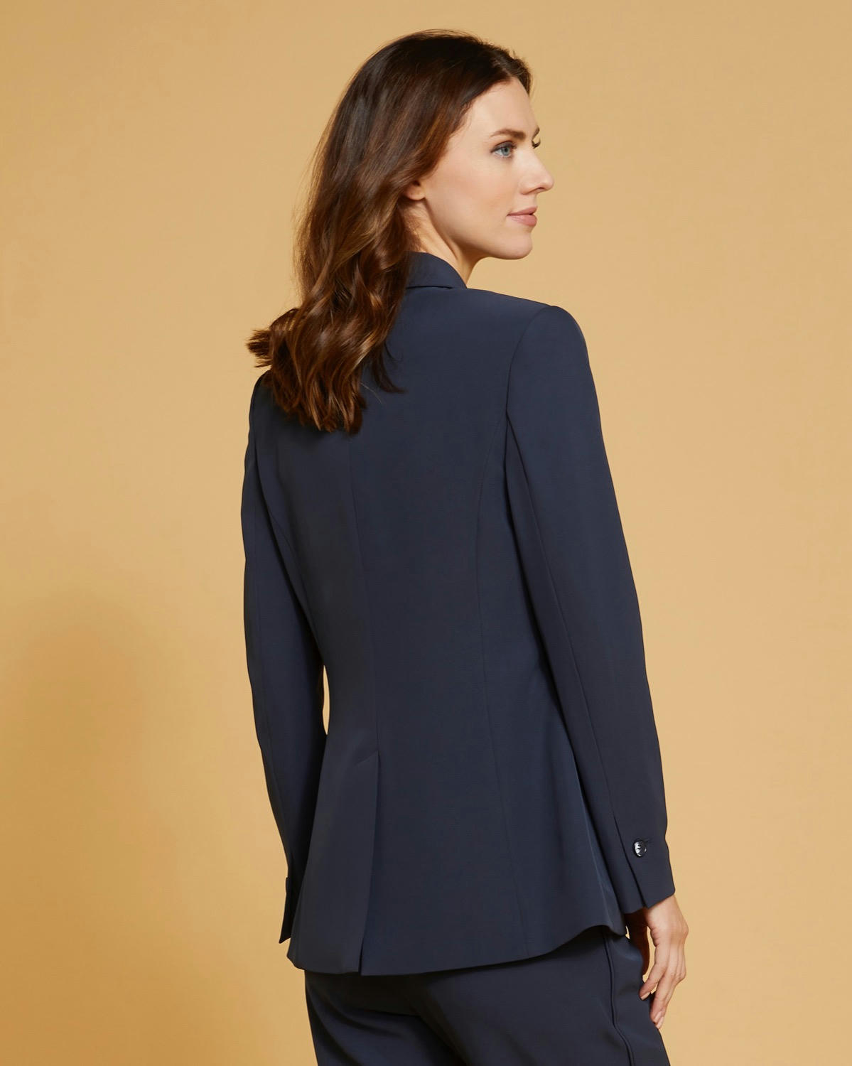 Paul Costelloe Living Studio Navy Fluid Blazer