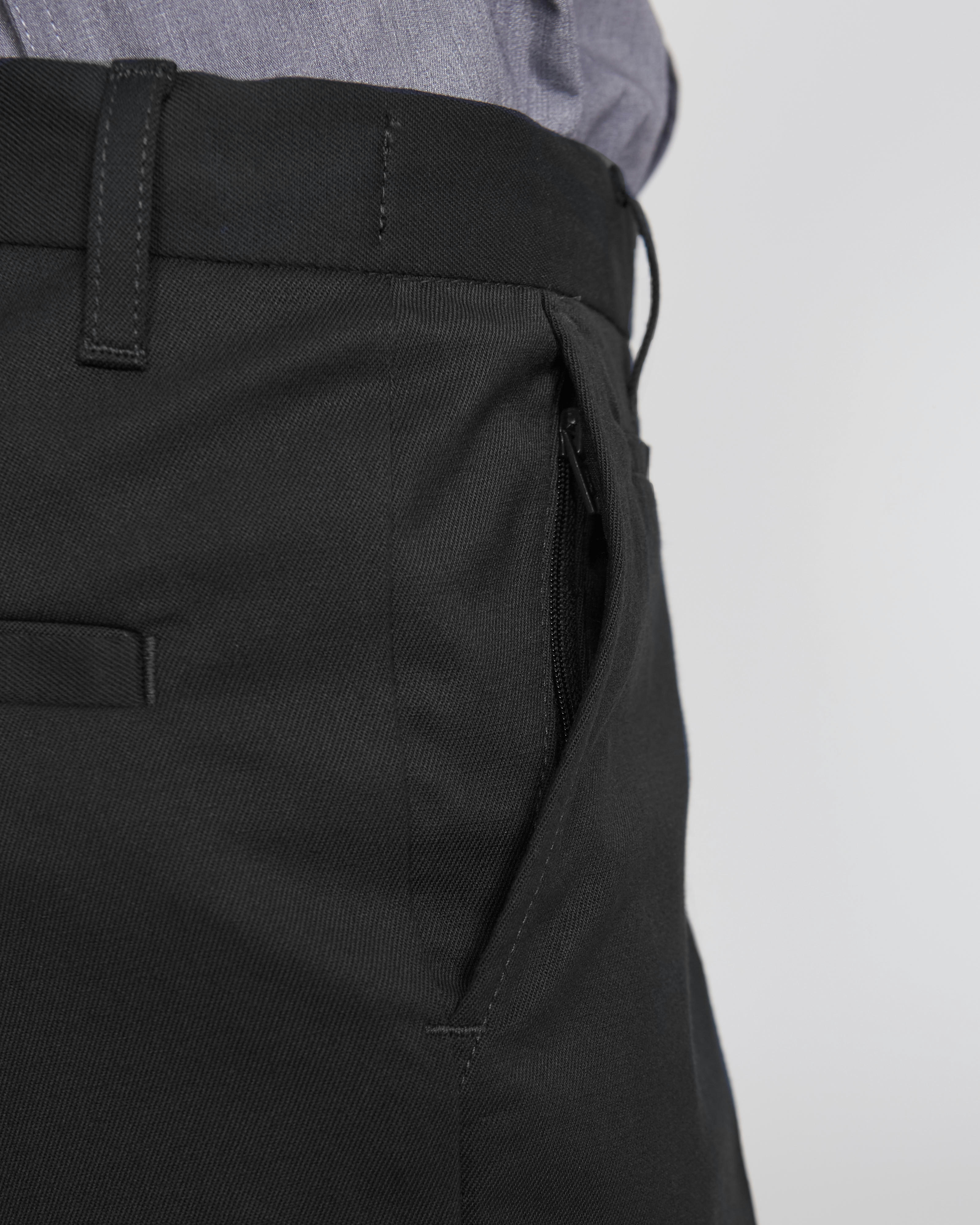 Boys' Stretch Regular Leg Trousers (3-17 years)