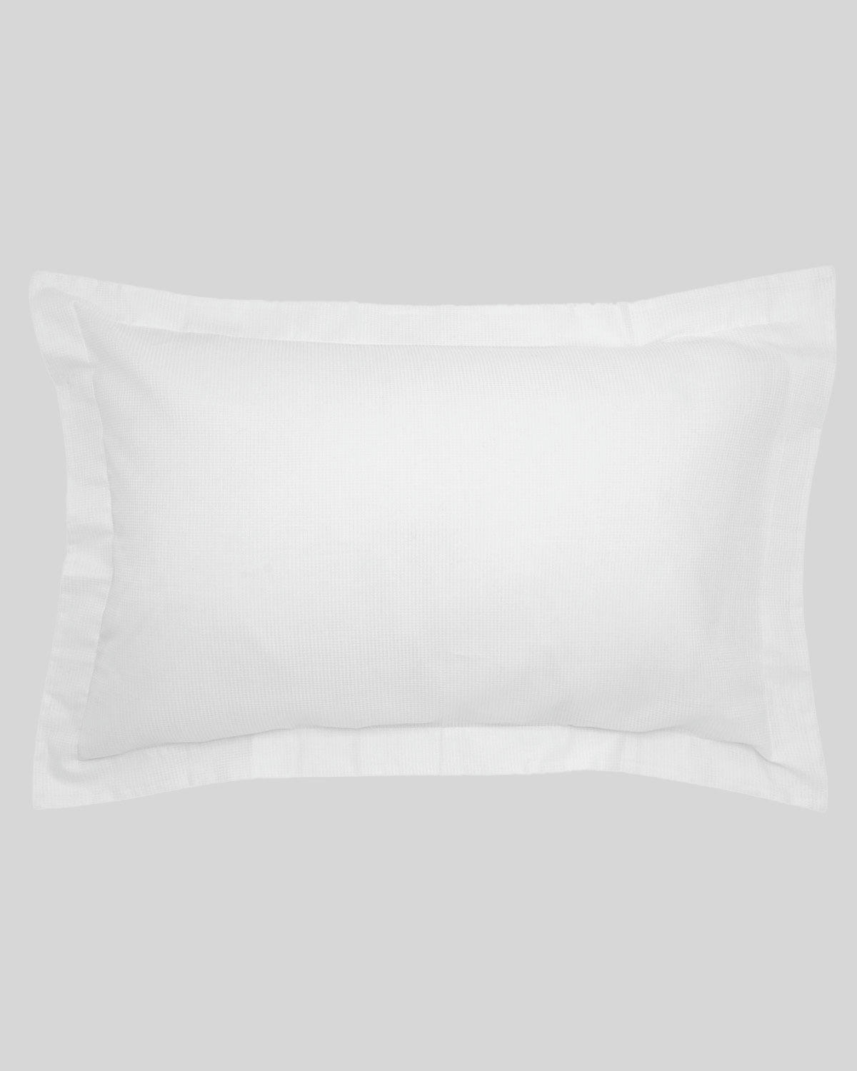 Waffle Oxford Pillowcase - Pack Of 2
