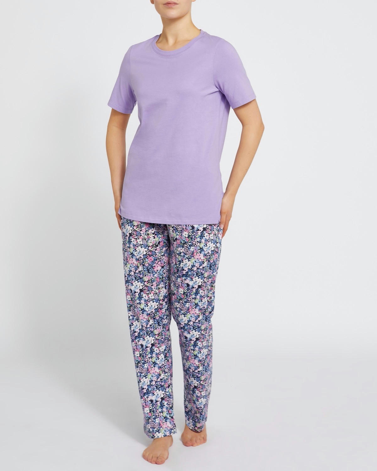 Cotton Straight Leg Pyjama Set