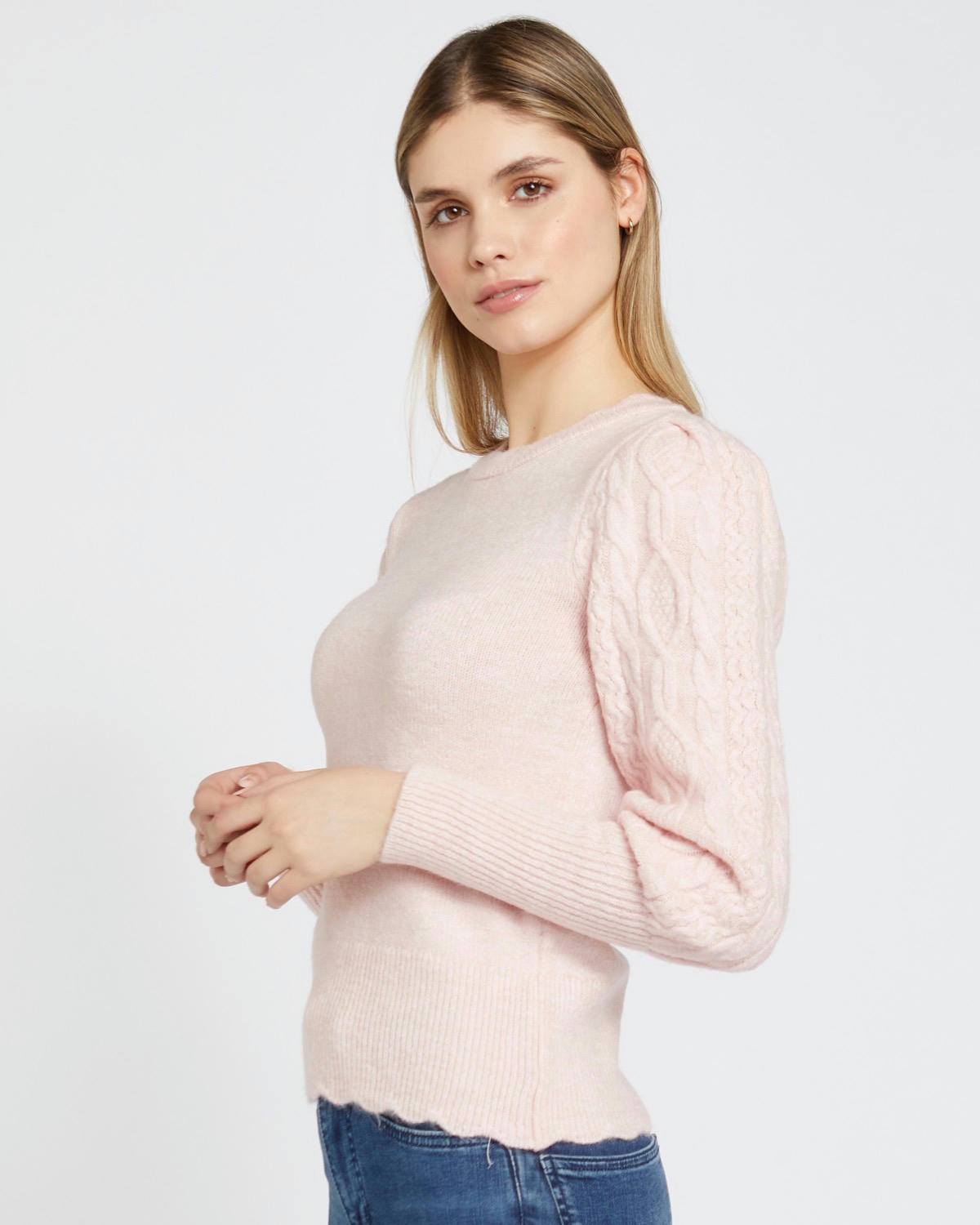 Savida Cara Puff Sleeve Jumper