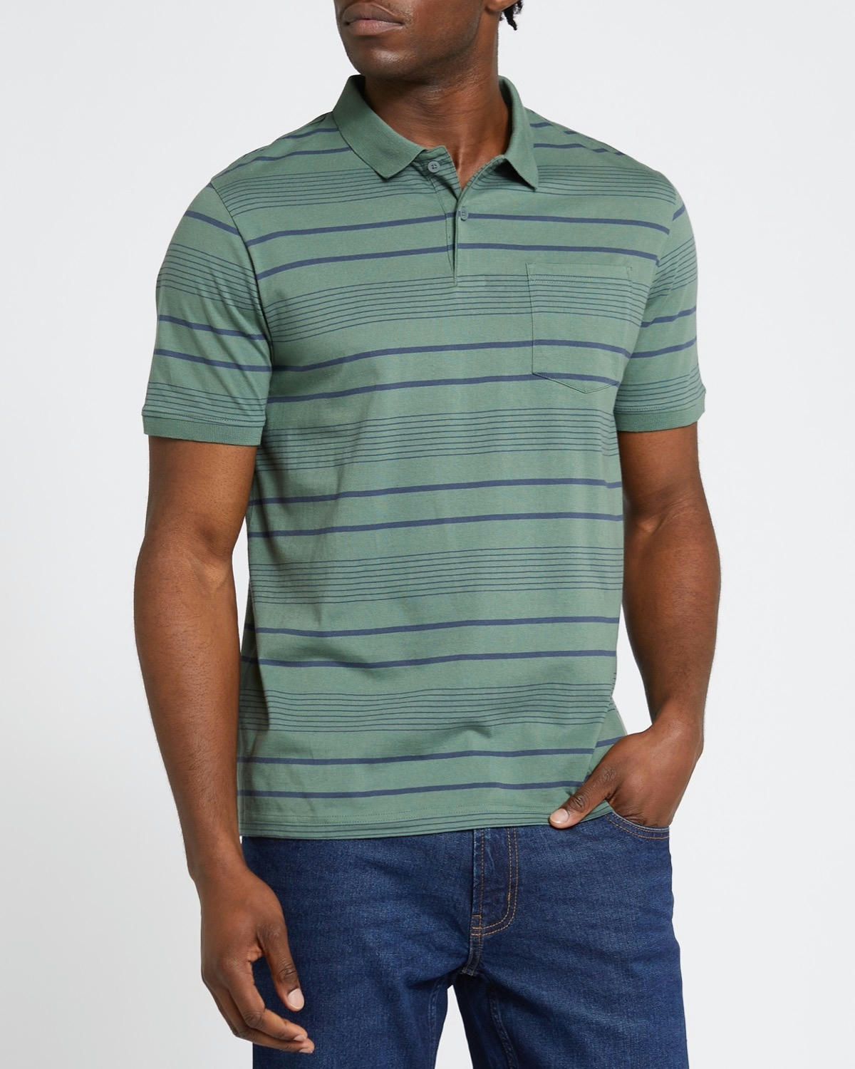 Striped Polo Shirt