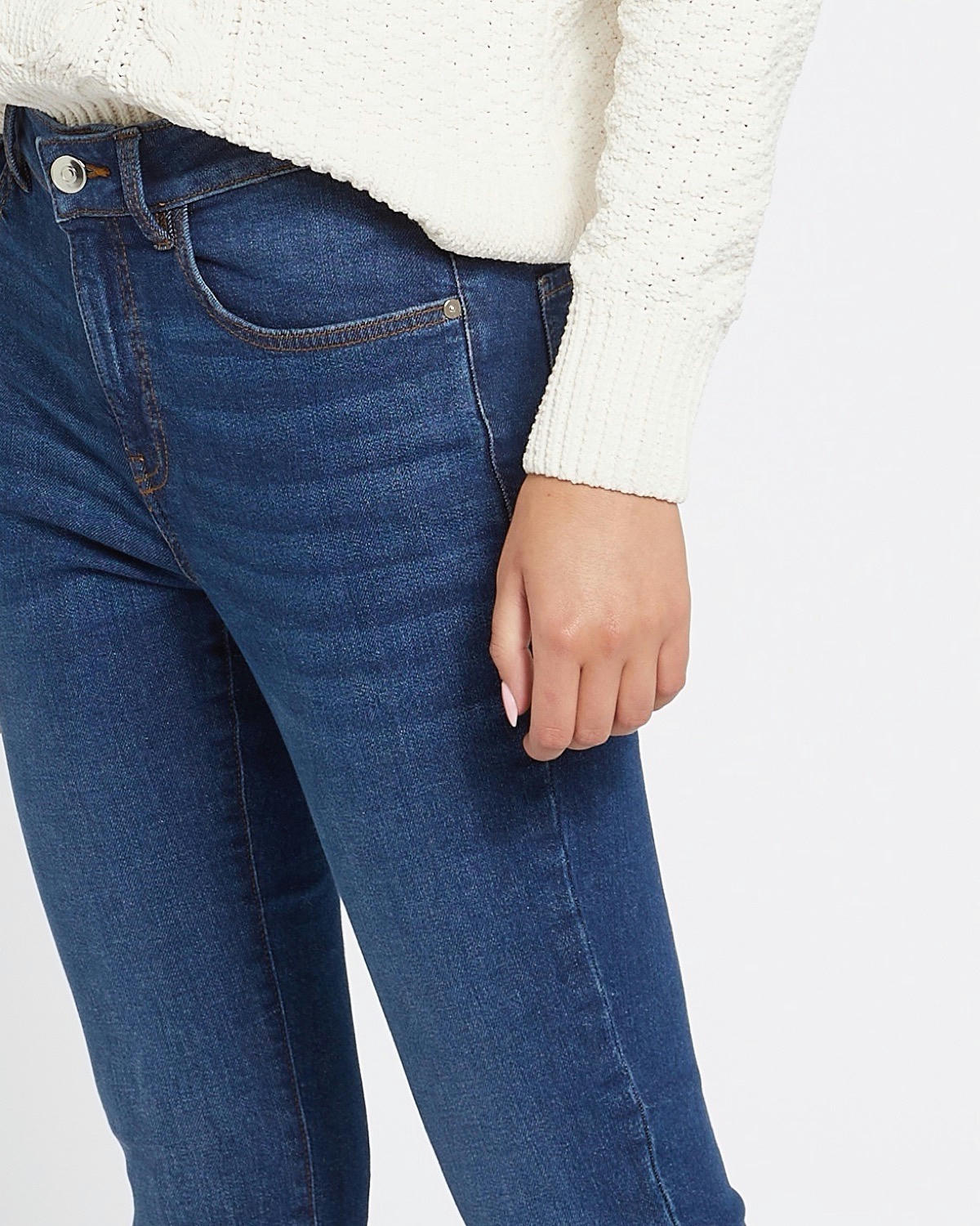 Mid Rise Skinny Jeans