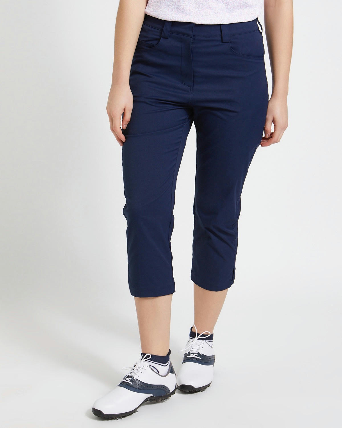 Pádraig Harrington Golf Navy Crop Trouser