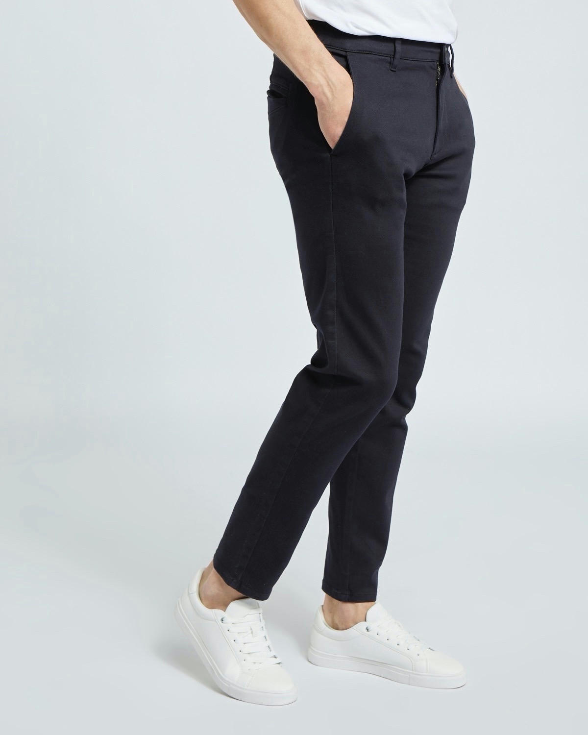 Tapered Fit Ultra Stretch Chino Trousers