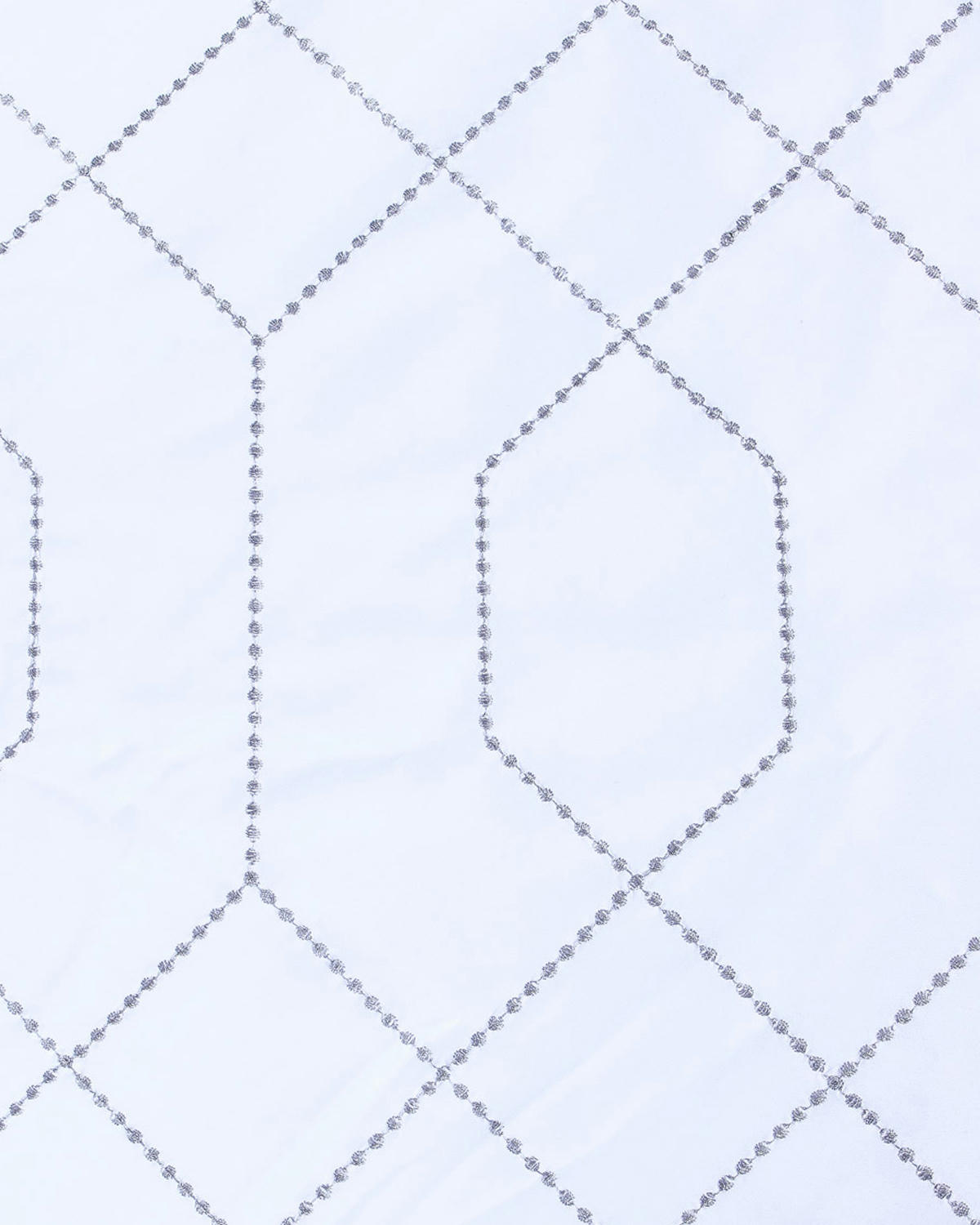 Geo Embroidered Duvet Set