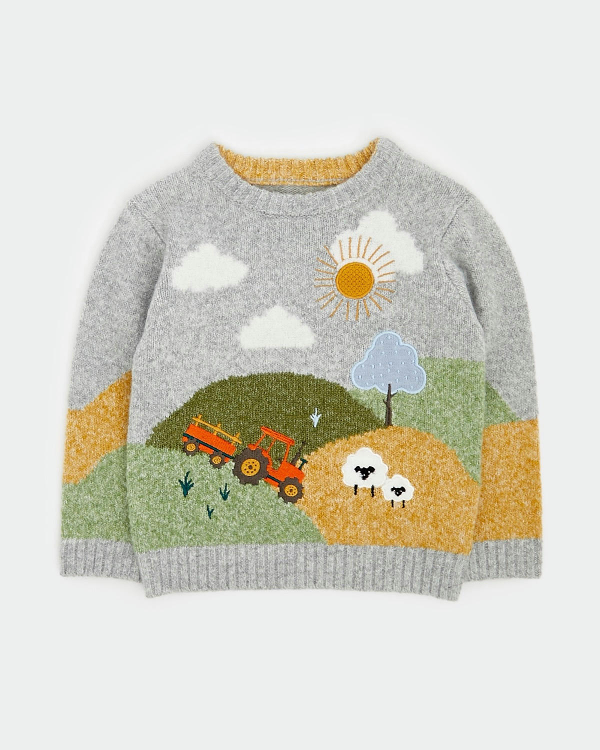 Farm Landscape Knit Jumper (6 months-4 years)