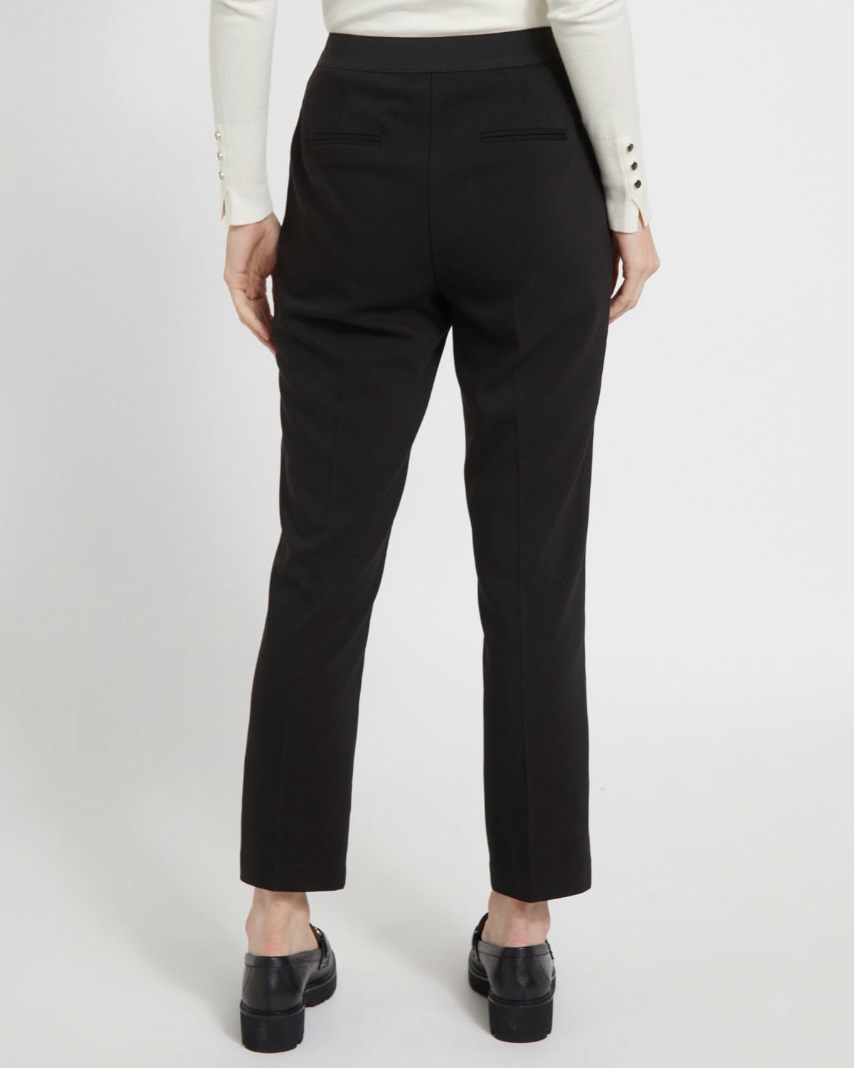 Elastic Back Trousers