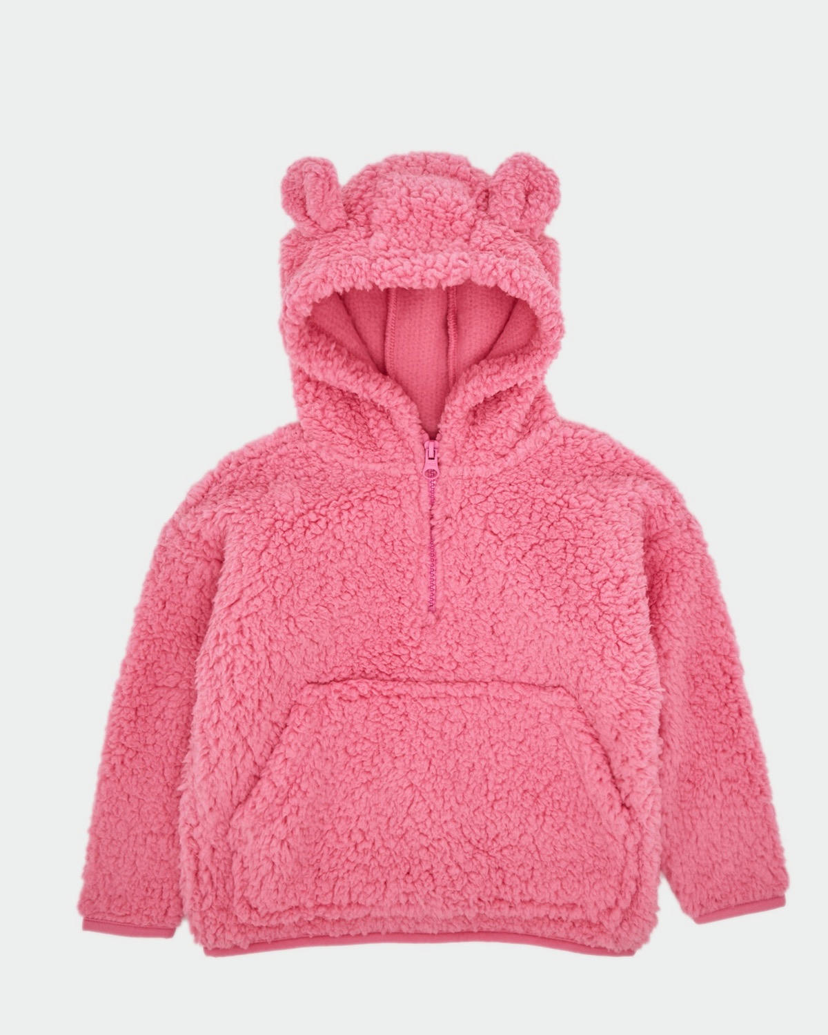 Borg Half Zip Hoodie (6 months-5 years)