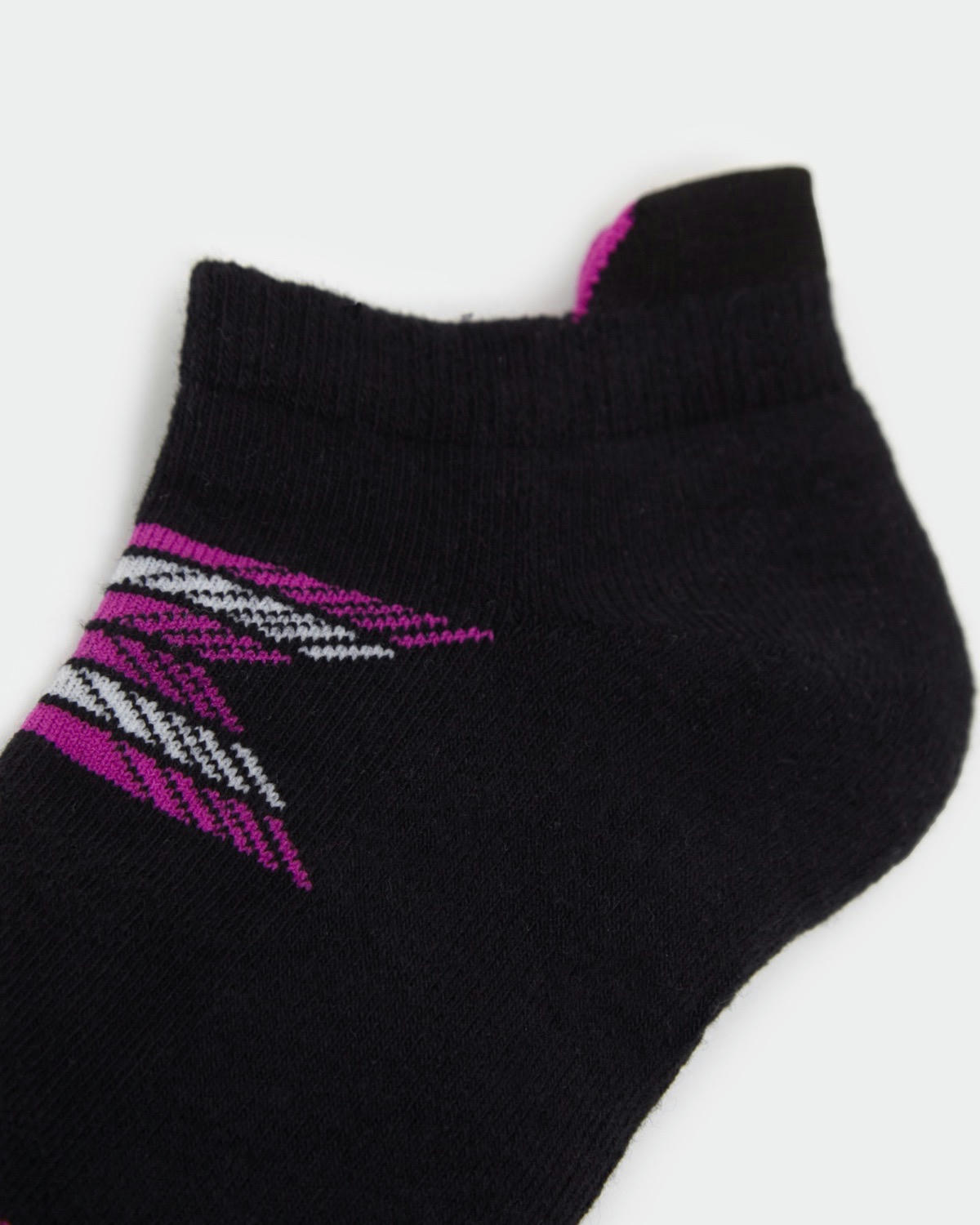 Cushion Sole Socks With Heel Guard - Pack Of 3