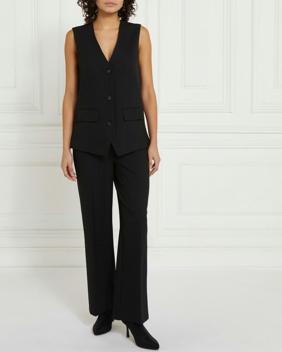Gallery Pinstripe Trousers
