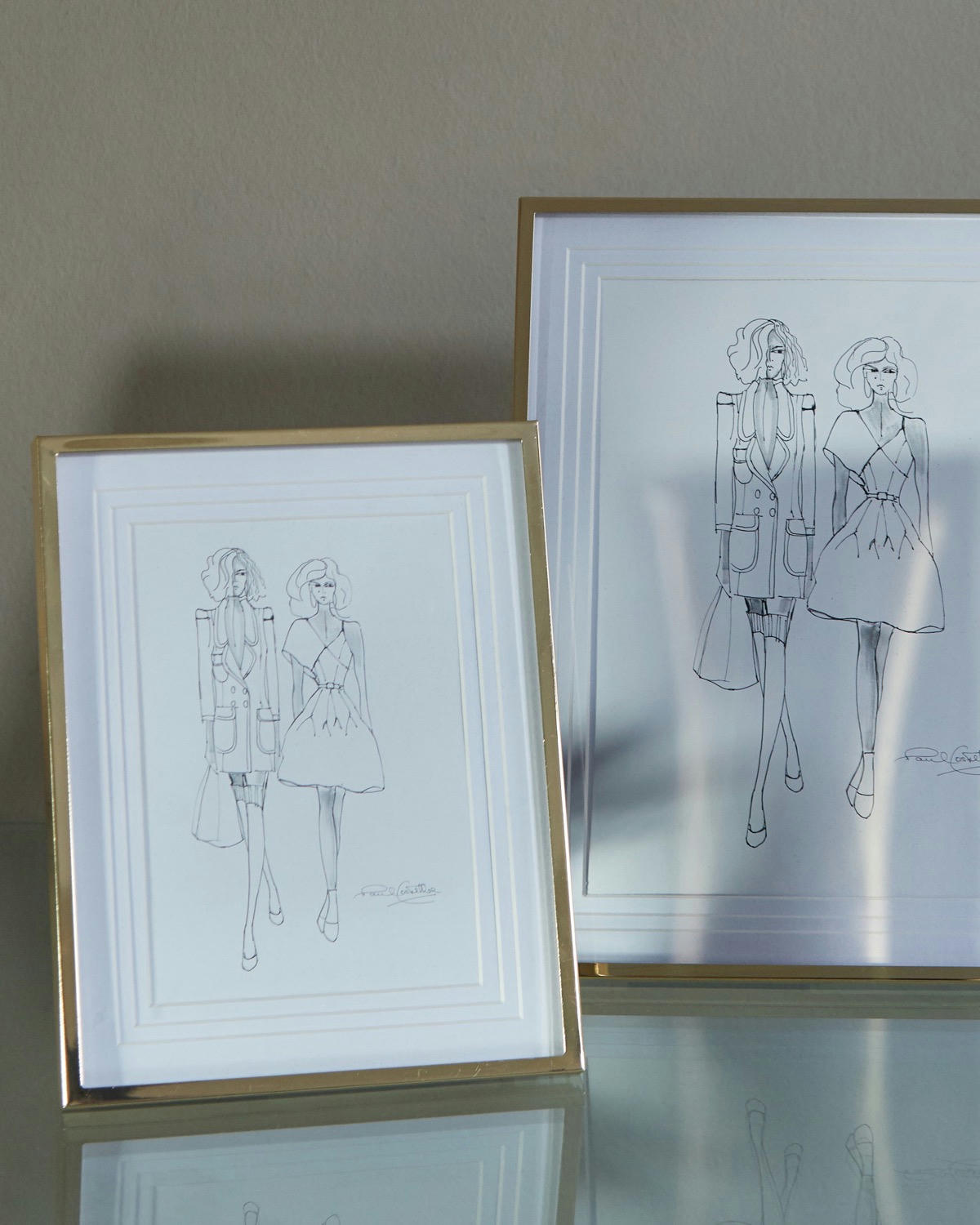 Paul Costelloe Living Mounted Frame
