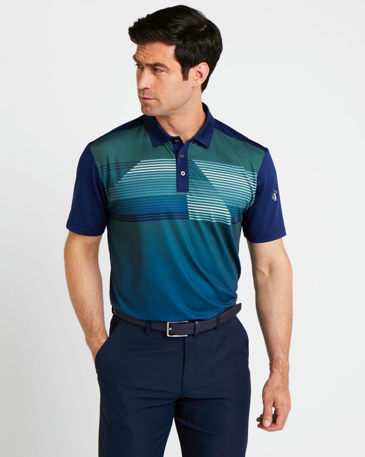 Pádraig Harrington Golf Print Polo Shirt