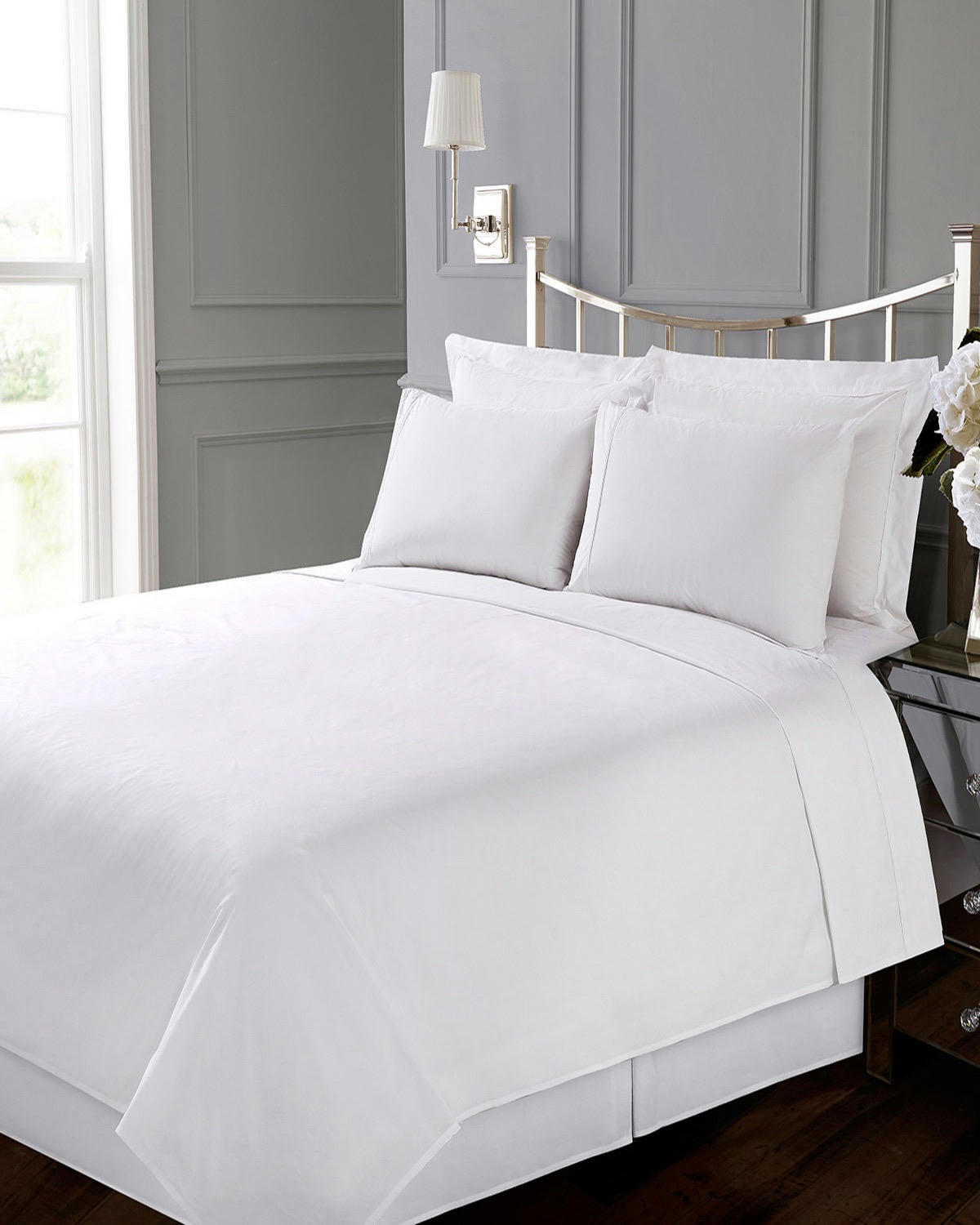 Francis Brennan the Collection White Housewife Pillowcase