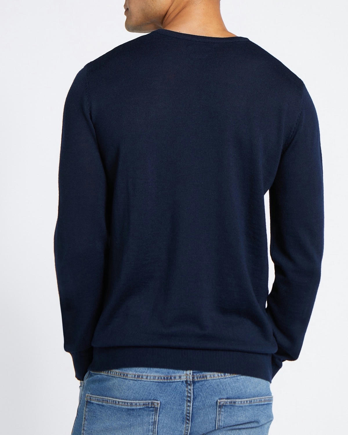 Merino Blend Crew Neck Jumper