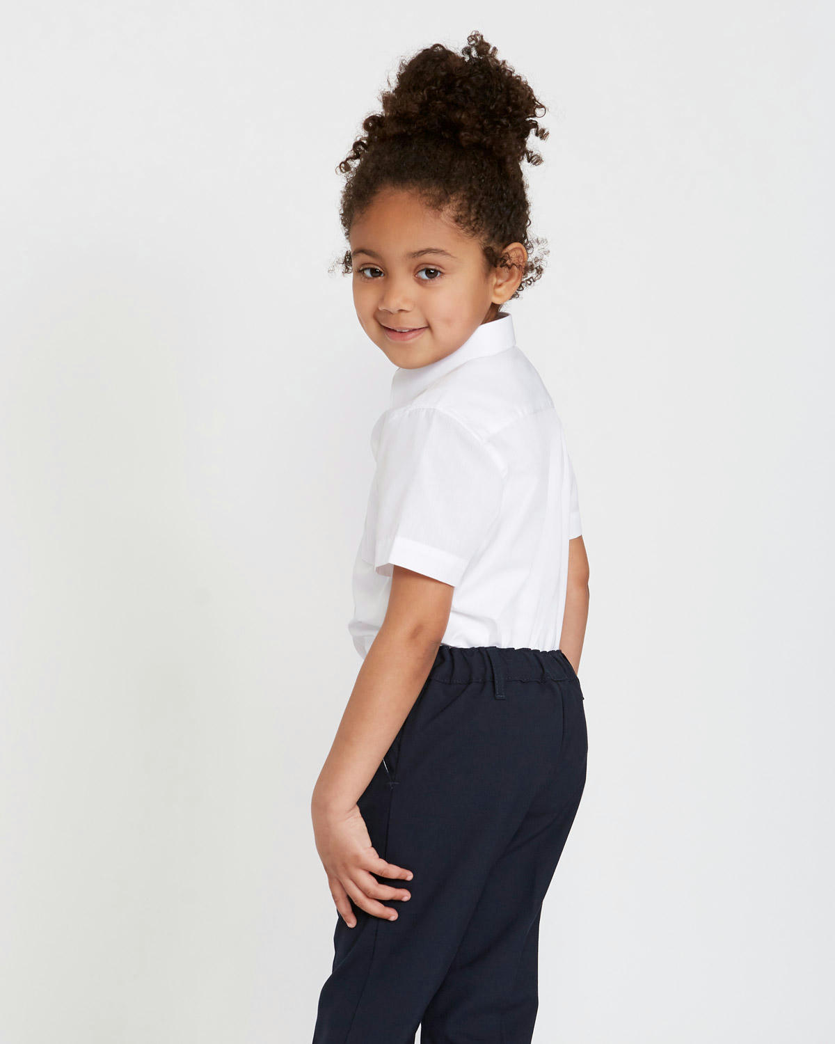 Non-Iron Short-Sleeved Blouses - Pack Of 3