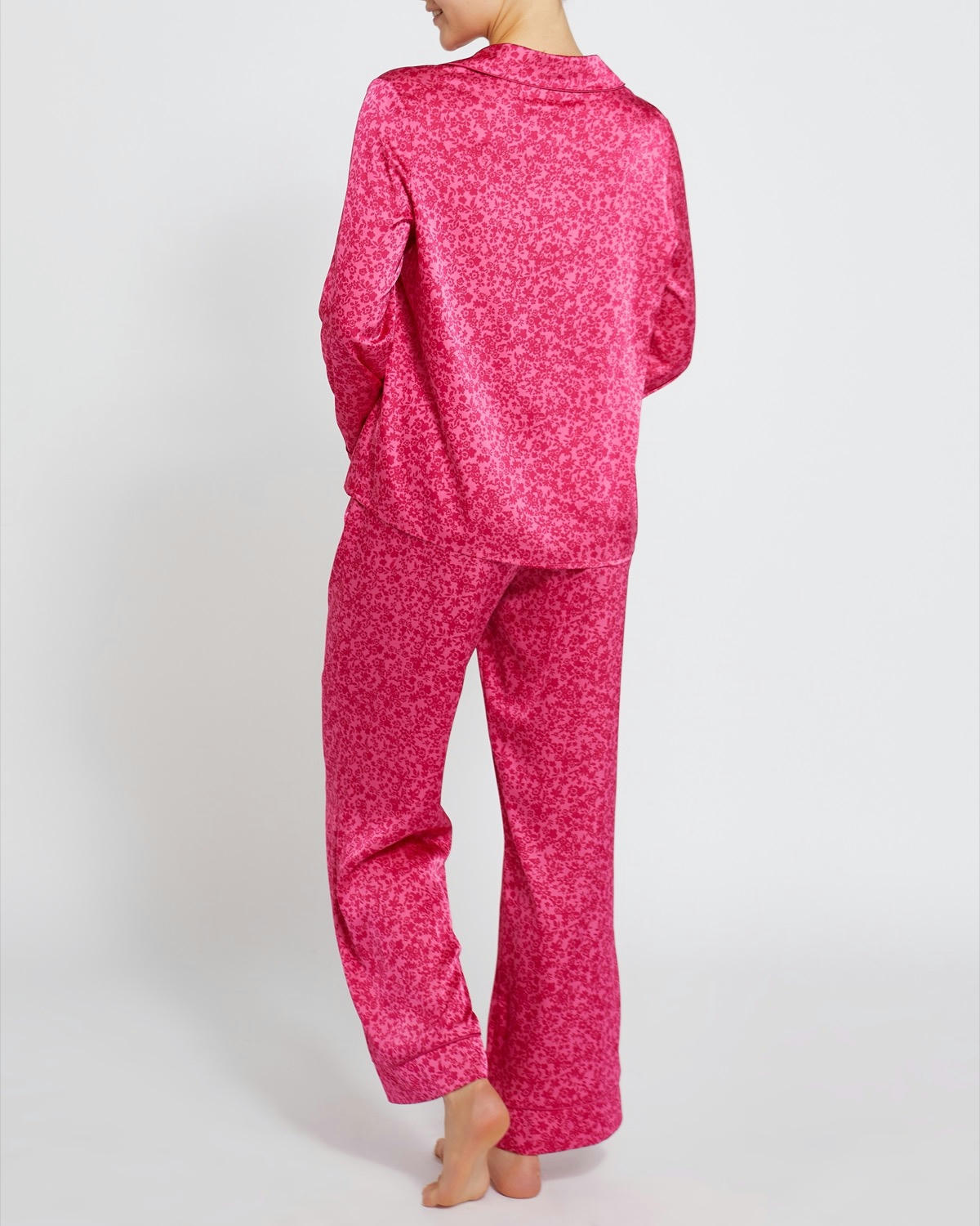 Satin Print Pyjama Set