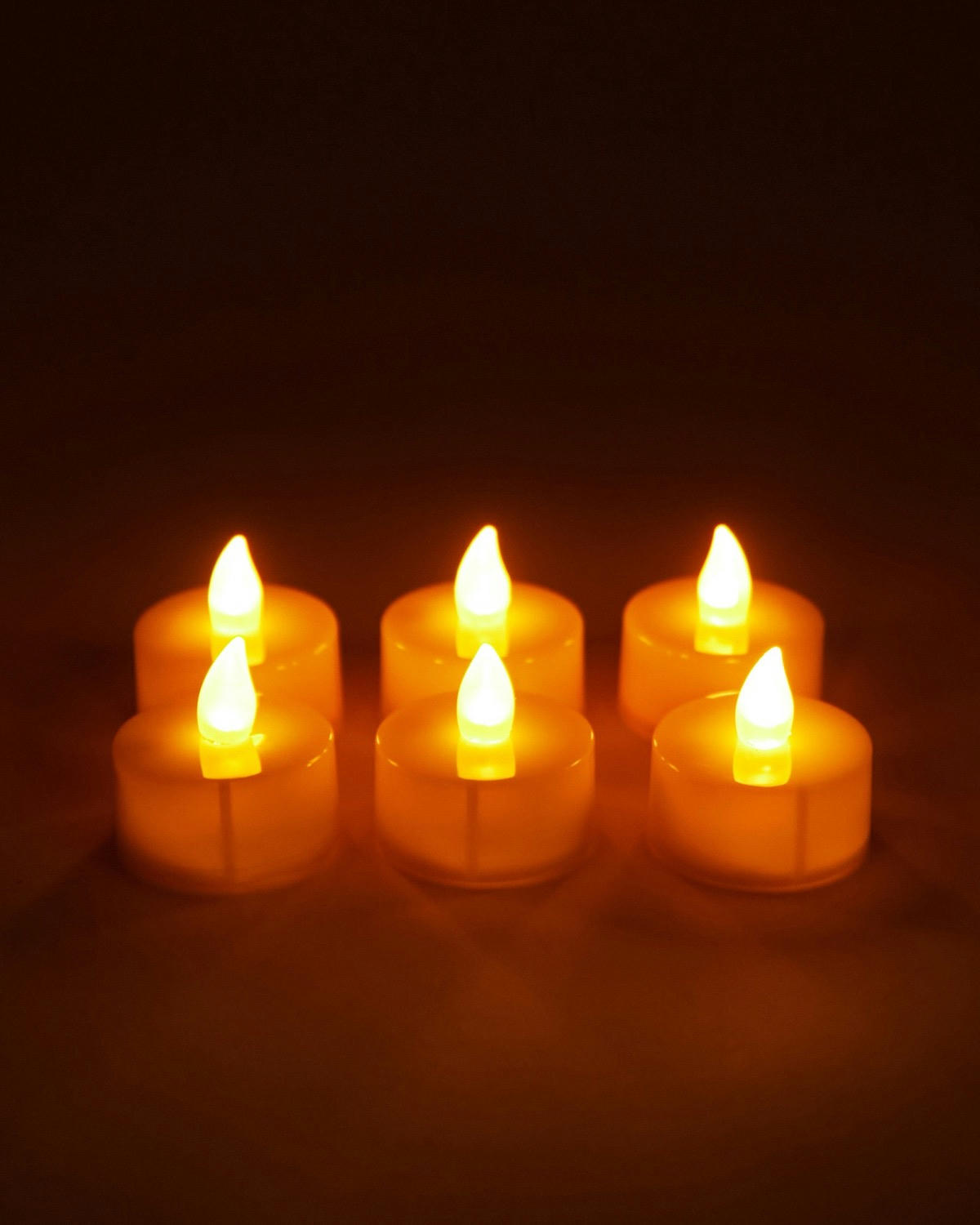 Flameless Tealights - Pack Of 6