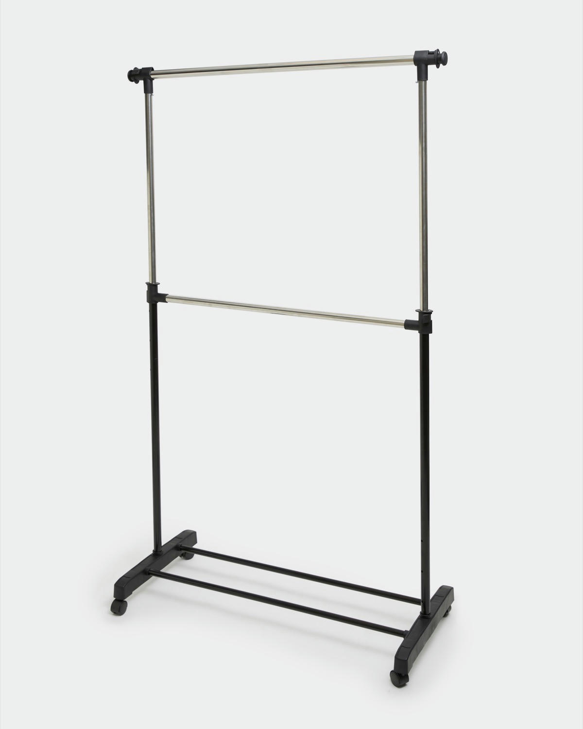 Adjustable Two-Tiered Clothing Rail