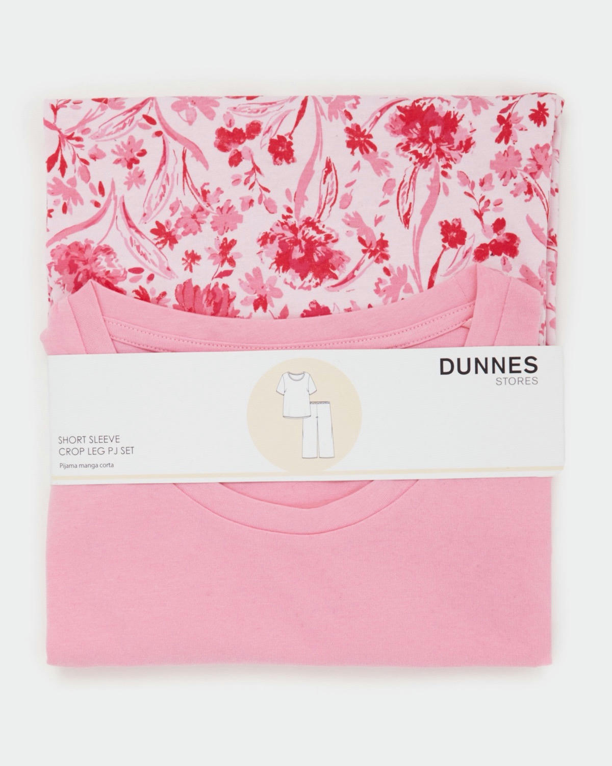 Cotton Cropped Pyjama Set