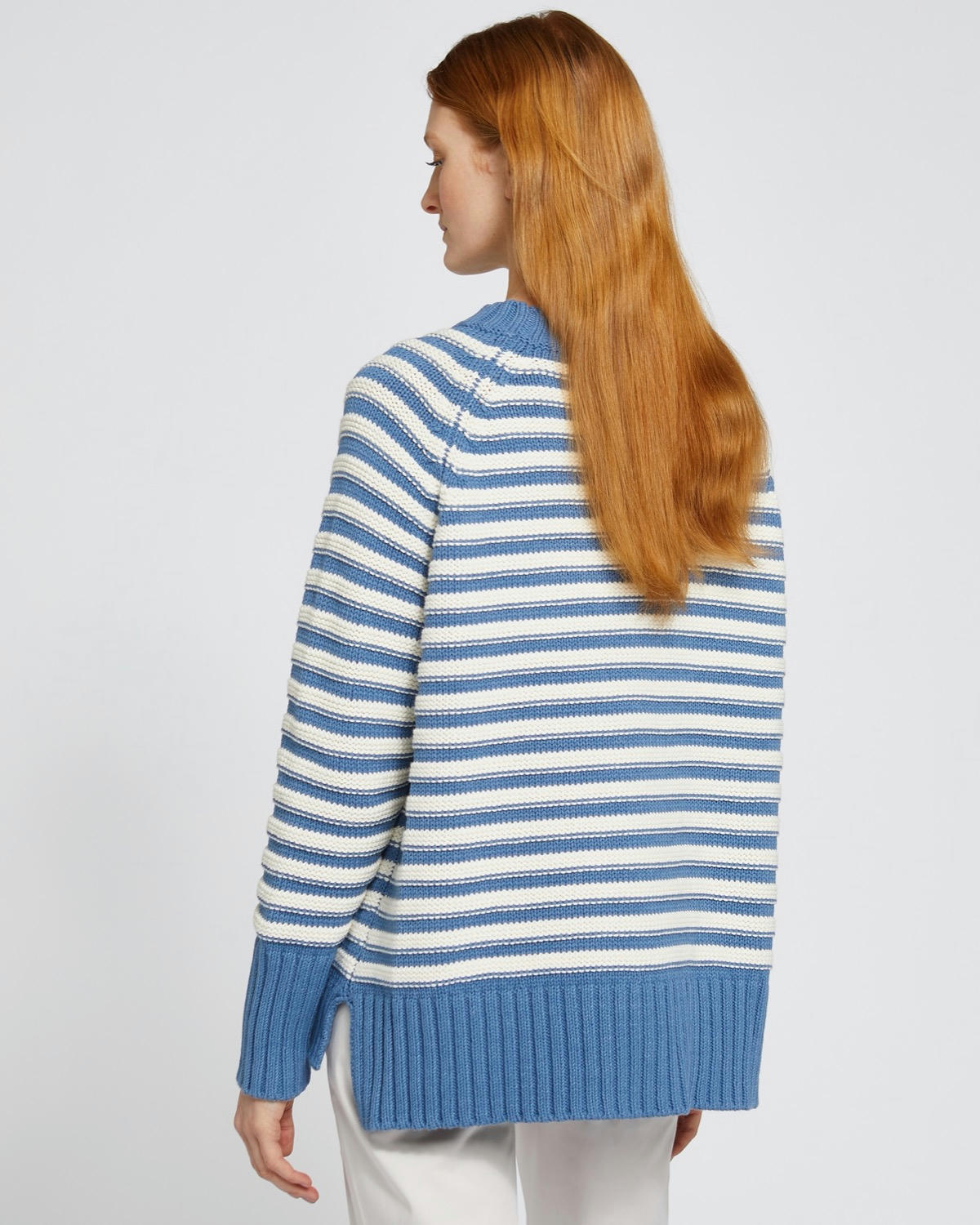 Carolyn Donnelly The Edit Stripe Crew Neck Sweater