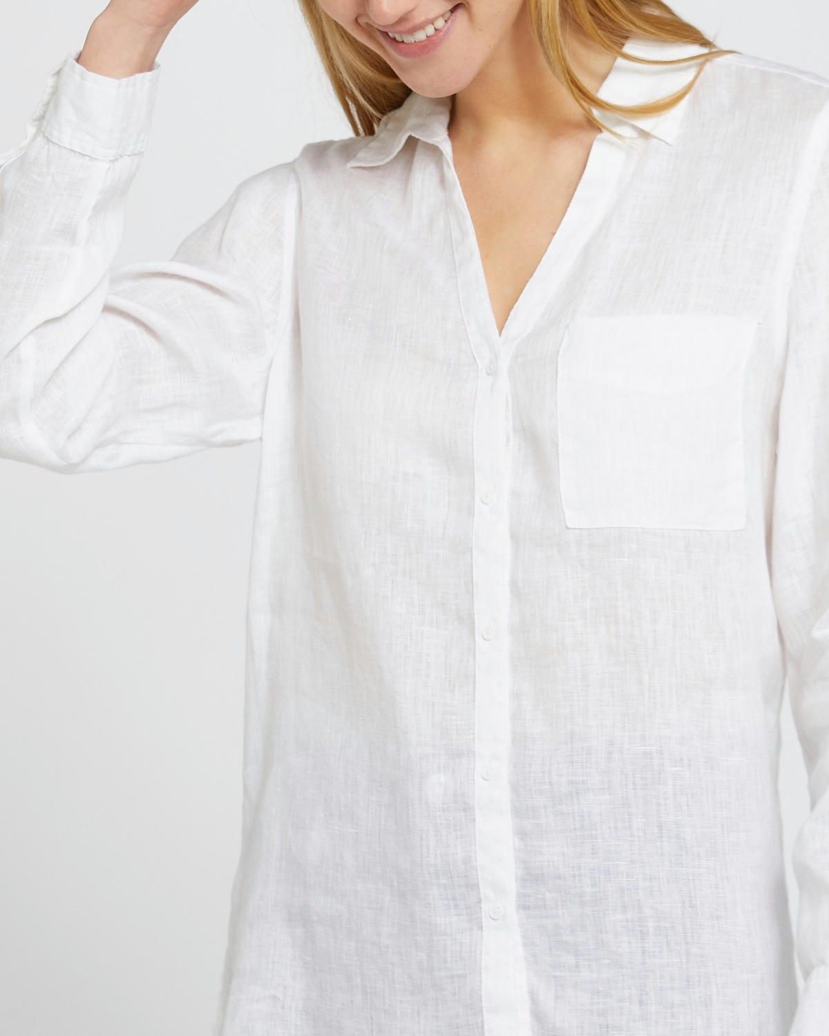 Pure Linen Relaxed Shirt
