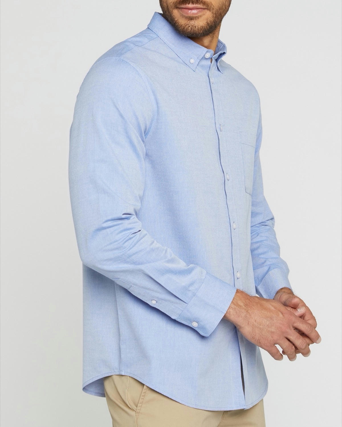 Regular Fit Long-Sleeved Oxford Shirt