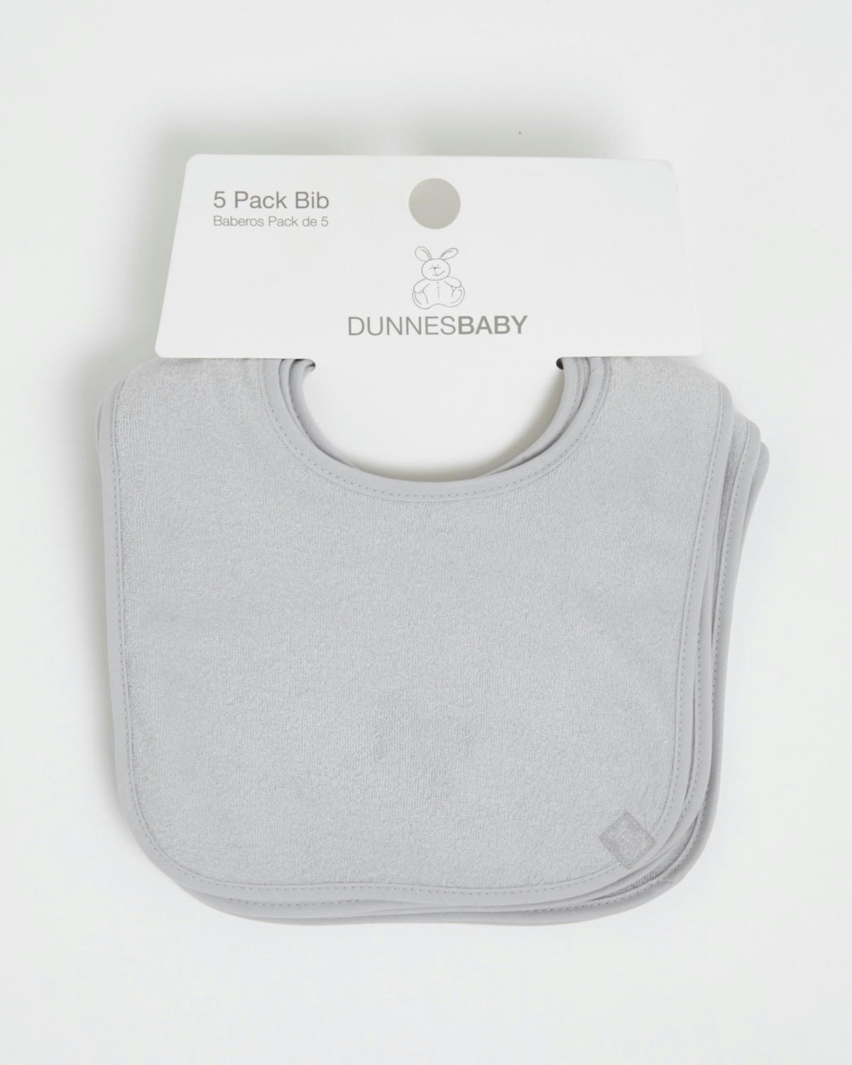Cotton Rich Terry Bib (5 Pack)